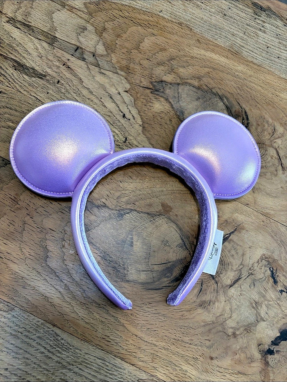 Disney Purple Minnie Mouse Ears Headband